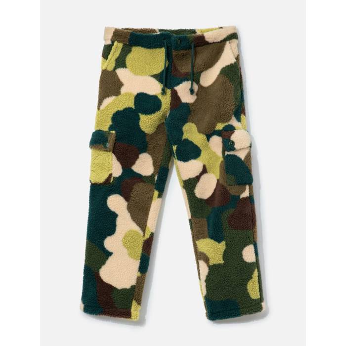 Kidsuper 【 Fleece Moss Pant Men Camo 】 フリース パンツ メンズ カモ柄