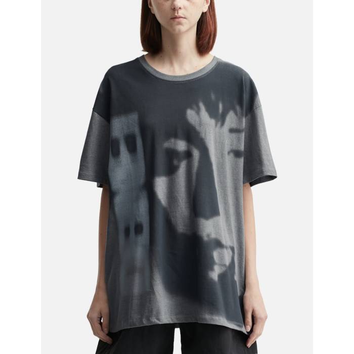Deinet 【 Yeonjun Ggum X Over Fit Short Sleeve T-Shirt Unisex Grey 】 Sleeve スリーブ Tシャツ ユニセックス 灰色 グレー