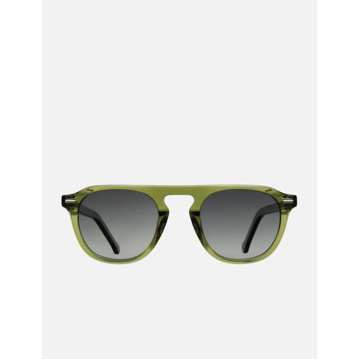 Waid Eyewear 【 Party All The Time Unisex Olive Green / Gray 】 一時停止 ユニ一発やる olive オリーブ green 緑・緑であること gray 薄墨色・薄墨色・薄墨色