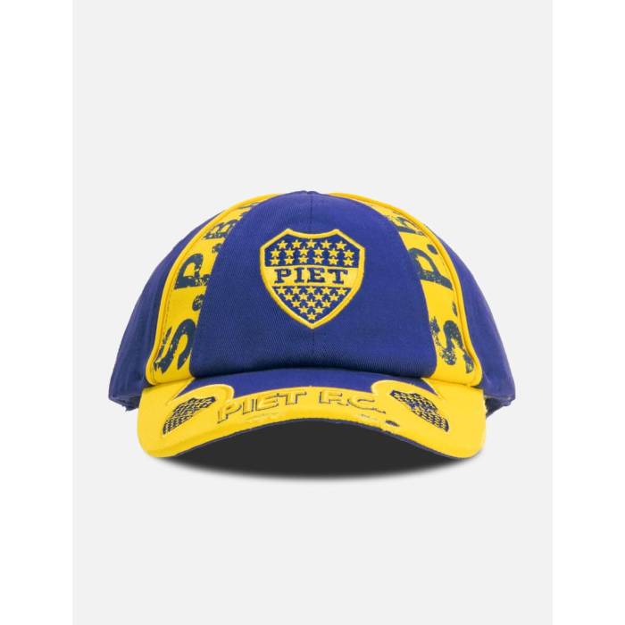 Piet 【 F.c. Emblem Cap Men Blue 】 旗がしら かぶり笠 メンズ 青み 青色