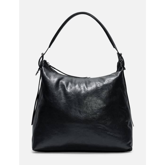 Lemaire 【 Belted Hobo Bag Unisex Dark Navy 】 バッグ ユニセックス 紺色 ネイビー