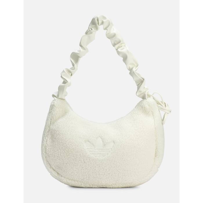 アディダス Adidas Originals 【 Shoulder Bag Sherpa Women Off White 】 バッグ レディース 白色 ホワイト