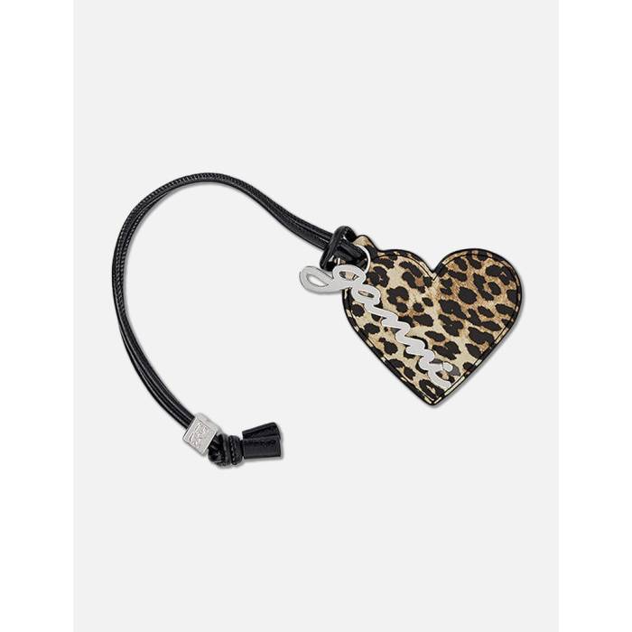 ガニー Ganni 【 Bou Heart Mirror Women Leopard 】 レディース ヒョウ柄 レオパード 17,280円