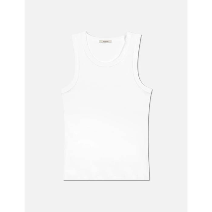 Entire Studios 【 Rib Tank Men White 】 貯蔵タンクいの一番 メンズ 白いこと 白いこと