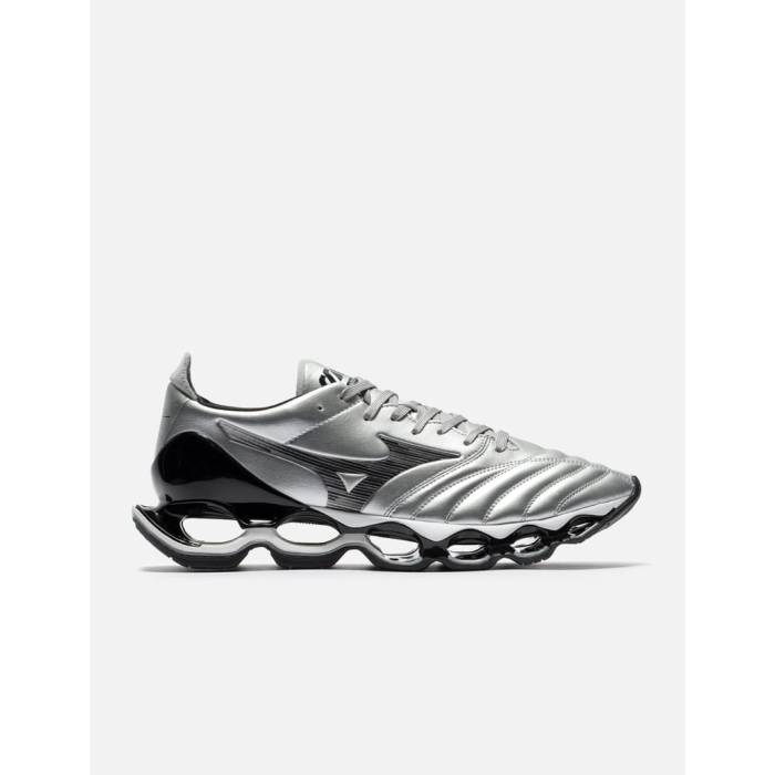 Mizuno Sportstyle 【 Wave Prophecy Morelia Neo Unisex Silver 】 Wave ウェーブ・ウェイブ プロフェシー ネオ ユニセックス Silver 銀色・シルバー|スニケス