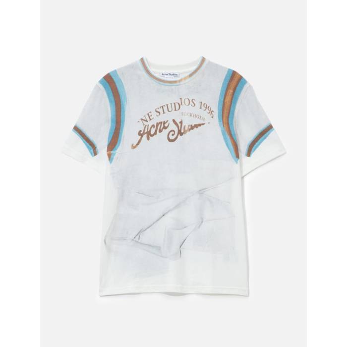 アクネストゥディオズ Acne Studios 【 Graphic T-Shirt Women White 】 グラフィック Tシャツ レディース 白色 ホワイト｜スニケス 64,185円