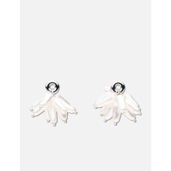Justine Clenquet 【 Moon Earrings Unisex Palladium 】 イヤリング ユニ一発やる Palladium パラディウム