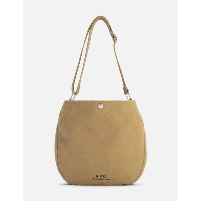 アー・ペー・セー A.p.c. 【 Journal Satchel Unisex Tobacco 】 ユニ一発やる 紙巻きタバコ