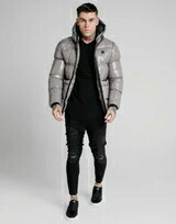 New限定品 Siksilk グレー 灰色 ジャケット アダプト Siksilk シックシルク Adapt ジャケット コート メンズファッション Grey Jacket Sjdp54 Www Gomelavto By
