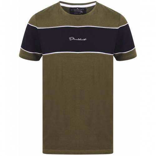 超歓迎された ディシデント カットソー Tシャツ トップス メンズファッション Khaki Leaf Grape In Panel Contrast With Tshirt Jersey Cotton Marley Dissident カーキ Tシャツ ジャージー Dissident Tkly56 Avantcommunication Com
