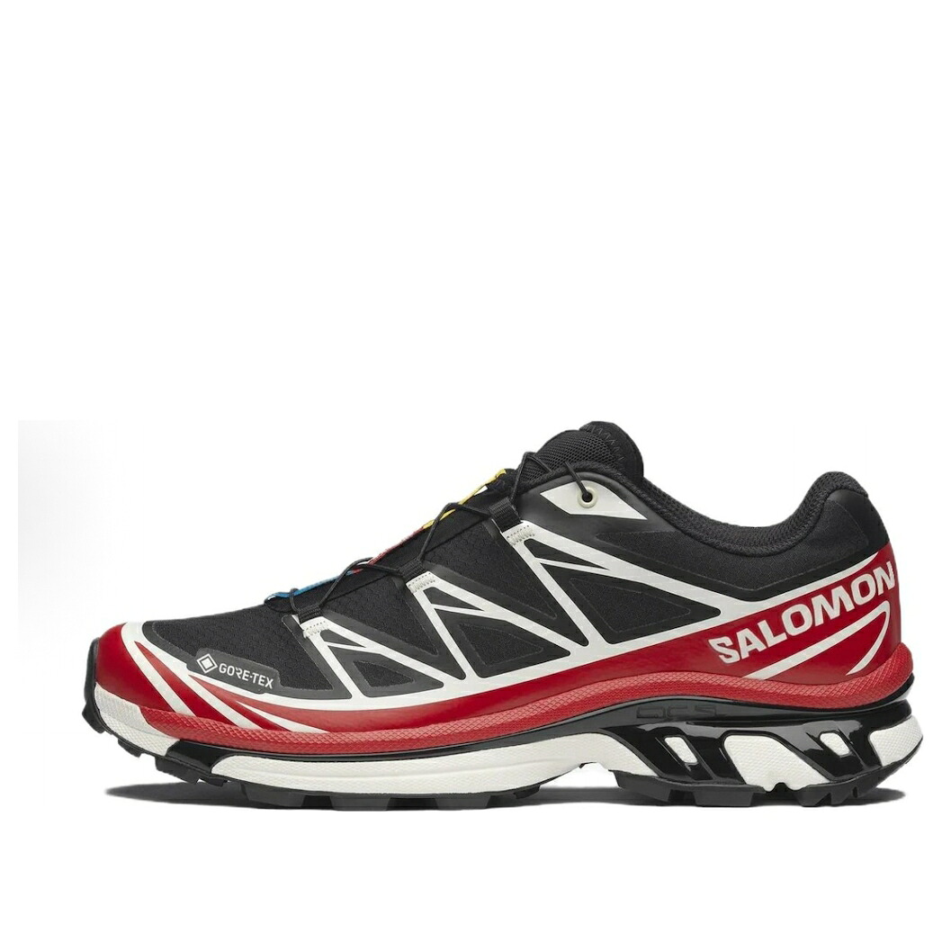 サロモン ゴアテックス 黒いこと 黒いこと \u0027BLACK SCARLET\u0027 スニーカー メンズ SALOMON XT-6 GORE-TEX FLAME 479749 / BLACK FLAME SCARLET