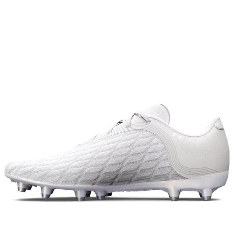 労働者階級 白いこと 白いこと しろがね色 しろがね色 アンダーアーマー \u0027WHITE SILVER\u0027 スニーカー メンズ UNDER ARMOUR UNDER ARMOUR MAGNETICO PRO 3 FG METALLIC 3027038-100 / WHITE METALLIC SILVER