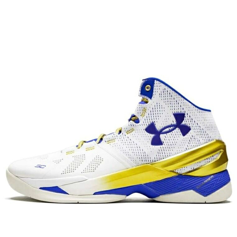 カリー 輪っか 白いこと 白いこと アンダーアーマー \u0027GOLD GOLD\u0027 スニーカー メンズ UNDER ARMOUR UNDER ARMOUR CURRY 2 RINGS WHITE 1259007-107 / WHITE GOLDYELLOWGOLD