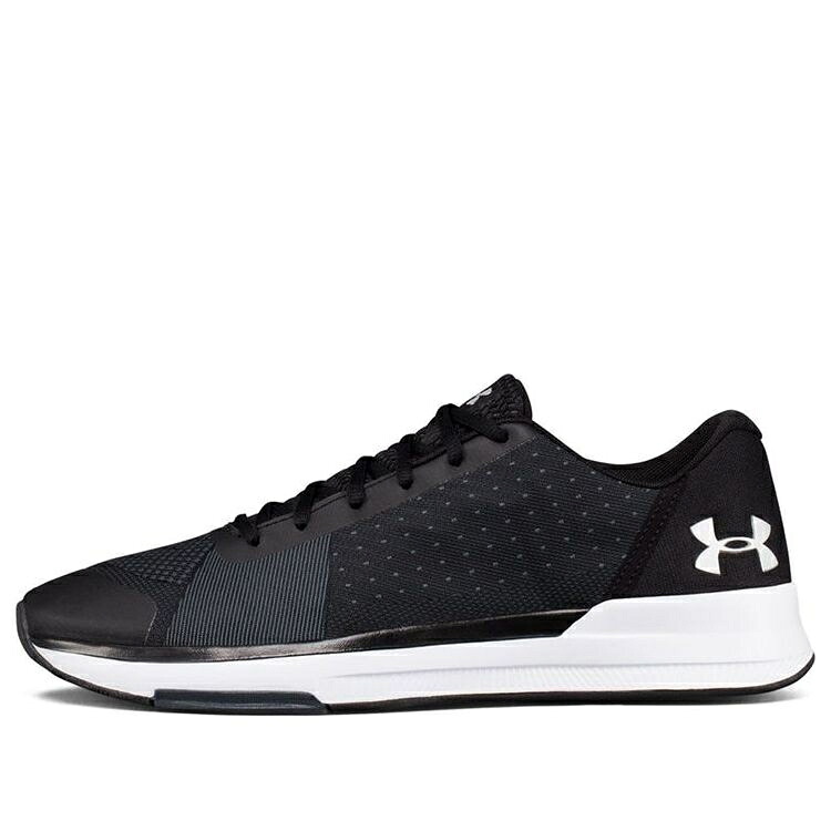 黒色 ブラック 白色 ホワイト アンダーアーマー 'BLACK WHITE' スニーカー メンズ UNDER ARMOUR UNDER ARMOUR SHOWSTOPPER 1295774-001 / BLACK WHITE｜スニケス