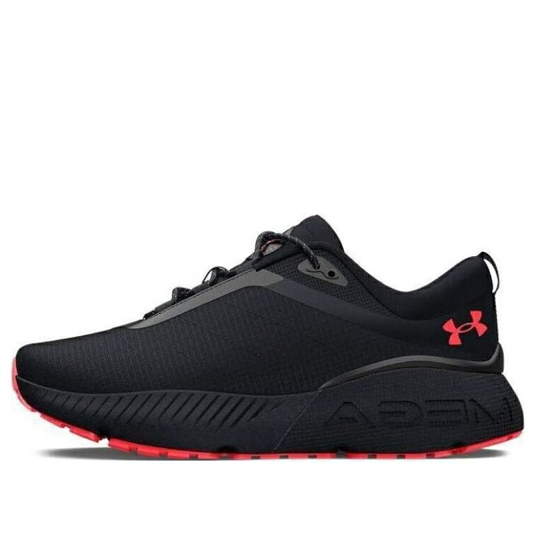 メガ 黒色 ブラック 赤 レッド アンダーアーマー 'BLACK BETA' スニーカー メンズ UNDER ARMOUR UNDER ARMOUR HOVR MEGA 1 3026819-001 / BLACK RED