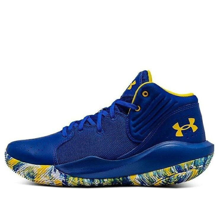 青味 青み 黄味がかった 黄色 アンダーアーマー \u002721 \u0027ROYAL BLUE\u0027 スニーカー メンズ UNDER ARMOUR UNDER ARMOUR JET 3024260-400 / BLUE YELLOW