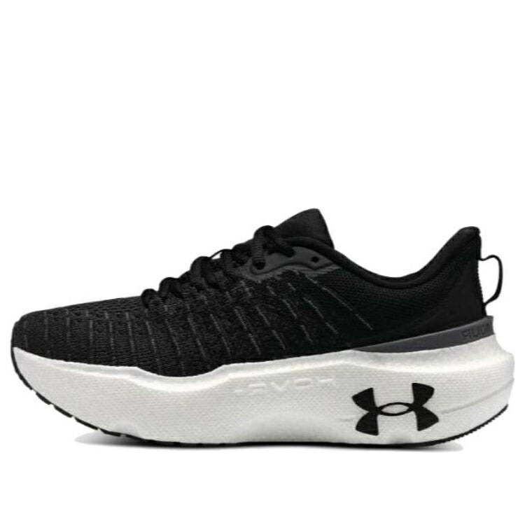 エリート スニーカー 運動靴 黒色 ブラック 白色 ホワイト アンダーアーマー 'BLACK SHOES' スニーカー メンズ UNDER ARMOUR UNDER ARMOUR INFINITE ELITE SHOES 3027189-001 / BLACK WHITE