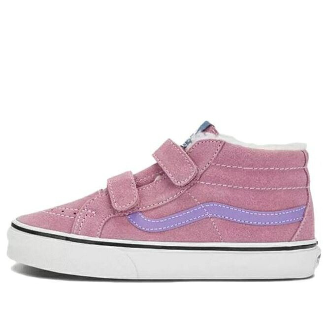 ヴァンズ バンズ サクラ色 紫 パープル \u0027PINK PURPLE\u0027 御坊っちゃん キッズ VANS (なおなお書き) SK8-MID REISSU VN0A38HHD1Q / PINK PURPLE もの言う花 マタニティ スニーカー