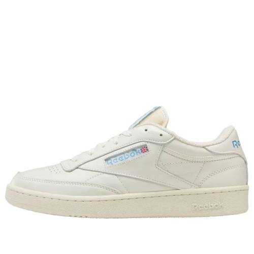 リーボック 野球クラブ ビンテージ ヴィンテージ 青味 青み \u0027CHALK BLUE\u0027 スニーカー メンズ REEBOK CLUB C 85 VINTAGE ESSENTIAL 100007794 / CHALK ALABASTER ESSENTIAL BLUE