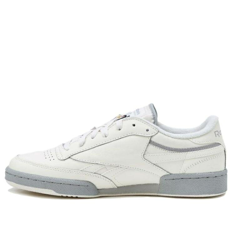 リーボック 野球クラブ ビンテージ ヴィンテージ 白いこと 白いこと 薄墨色 薄墨色 \u0027WHITE GREY\u0027 スニーカー メンズ REEBOK CLUB C REVENGE VINTAGE SNEAKERS 100074484 / WHITE GREY