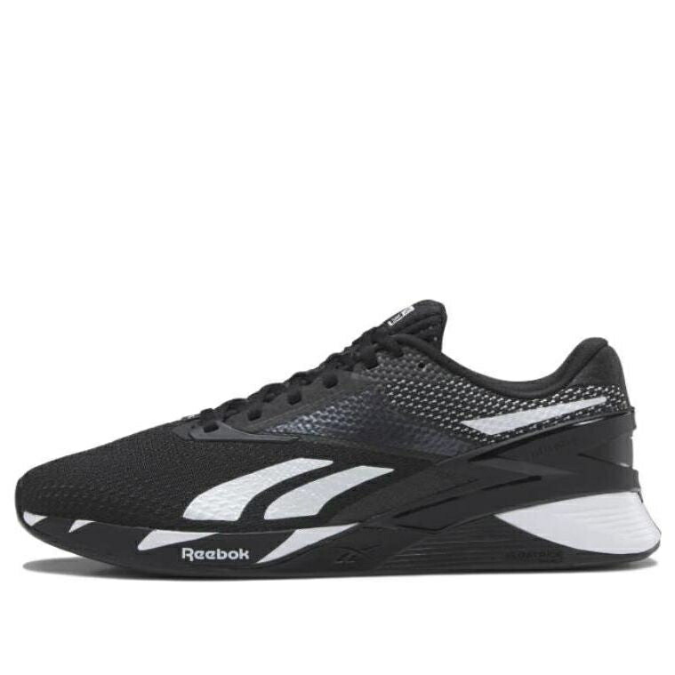 リーボック ナノ コア 黒色 ブラック 白色 ホワイト 'BLACK WHITE' スニーカー メンズ REEBOK NANO X3 HP6042 / CORE BLACK FOOTWEAR WHITE SMASH