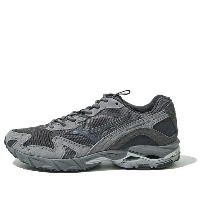 ミズノ 野球クラブ 縮くれる ウェイブ 薄墨色 薄墨色 \u0027GREY\u0027 スニーカー メンズ MIZUNO X SLOW STEADY CLUB WAVE RIDER 10 D1GD240301 / GREY