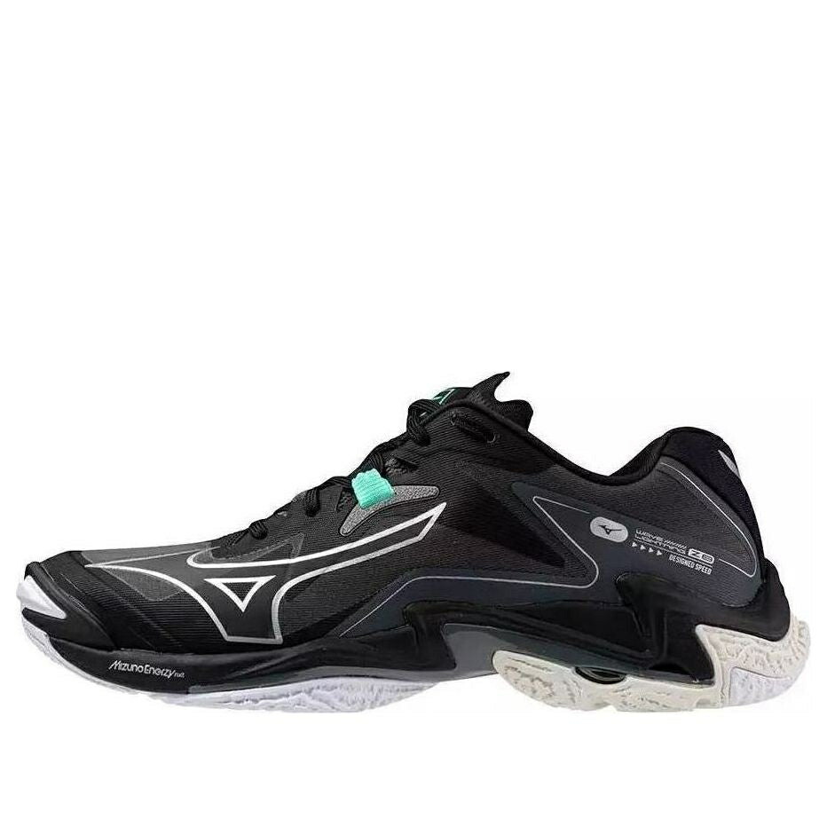 ミズノ ウェーブ ウェイブ ライトニング 黒色 ブラック 白色 ホワイト 'BLACK SILVER' スニーカー メンズ MIZUNO WAVE LIGHTNING Z8 V1GA240158 / BLACK WHITE
