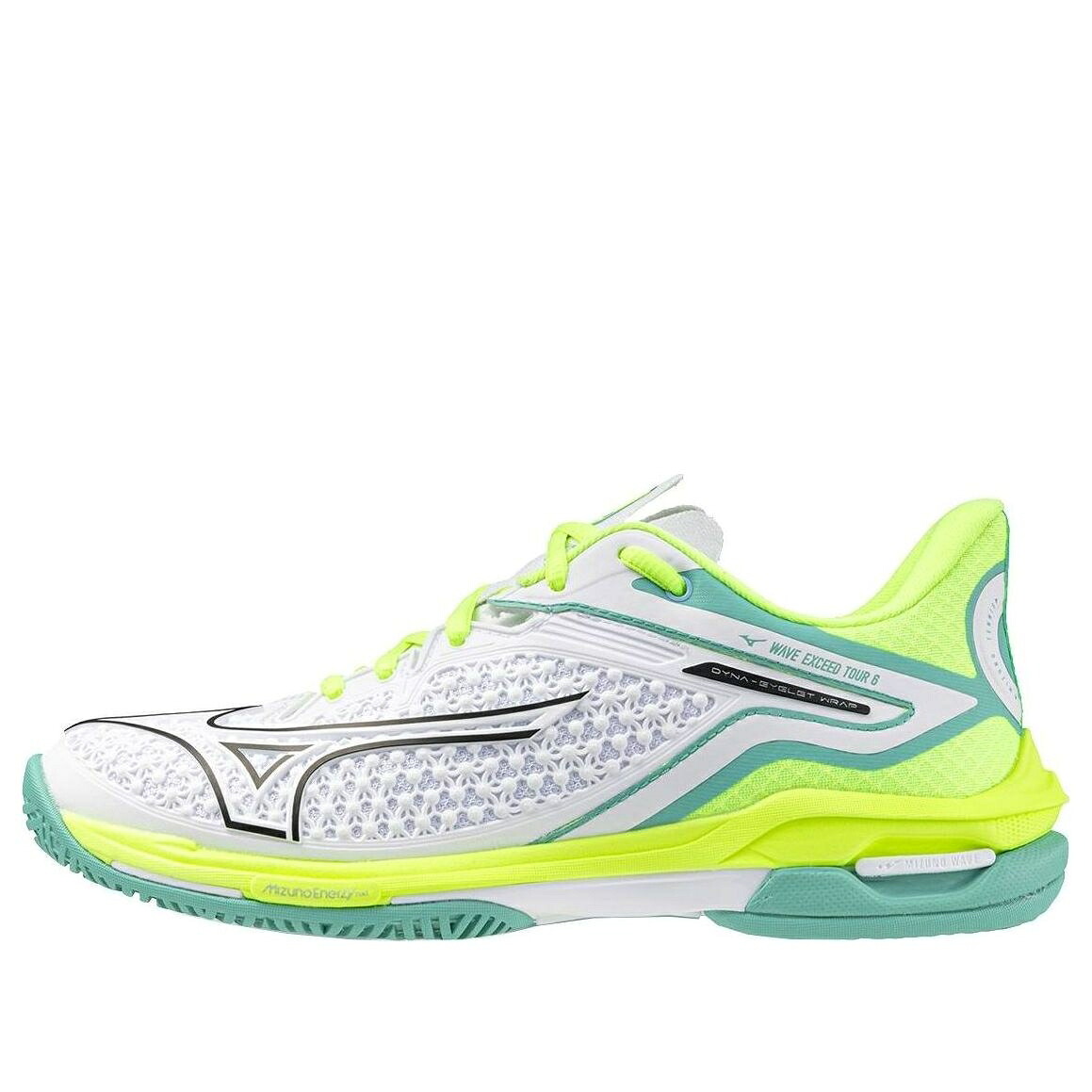 ミズノ ウェーブ ウェイブ 白色 ホワイト 緑 グリーン 'WHITE GREEN' スニーカー レディース MIZUNO (WMNS) WAVE EXCEED TOUR 6 NEON 61GA247145 / WHITE NEON GREEN TEAL GREEN|スニケス