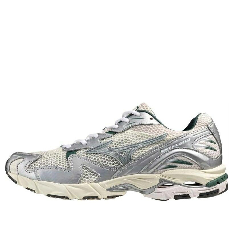 ミズノ ウェーブ ウェイブ 白色 ホワイト 緑 グリーン 'WHITE GREEN' スニーカー メンズ MIZUNO WAVE RIDER 10 SLATE BISTRO D1GA243107 / SNOW WHITE SLATE BISTRO GREEN 35,230円