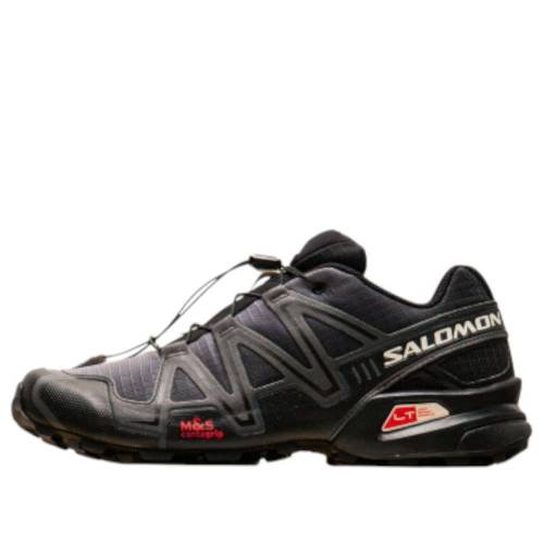 サロモン 黒いこと 黒いこと 赤 赤いこと \u0027DUAL AURA\u0027 スニーカー メンズ SALOMON SPEEDCROSS 3 478442 / BLACK VANILLA ICE FIERY RED