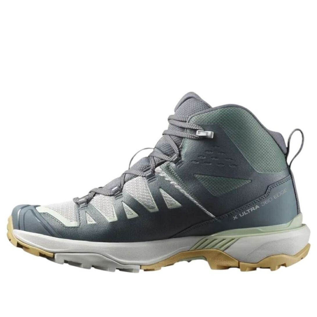 サロモン ウルトラ ミッド ゴアテックス 紫 バイオレット 灰色 グレー グレイ GRAY TURBULENCE スニーカー メンズ SALOMON X ULTRA 360 EDGE MID GORE-TEX VIOLET 478160 / GRAY VIOLET TURBULENCE SEA FOAM
