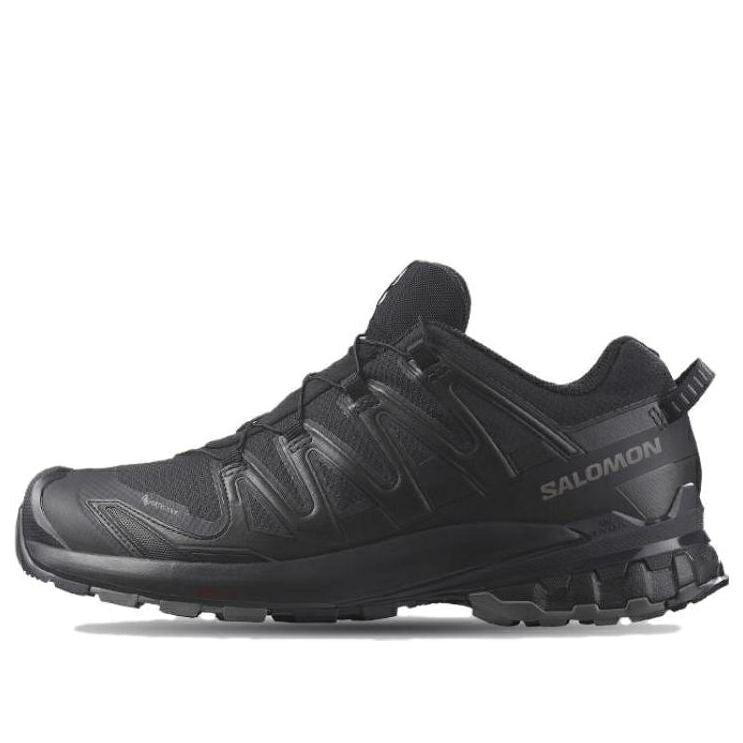 サロモン プロ 黒色 ブラック 'ALL BLACK' スニーカー メンズ SALOMON XA PRO 3D V9 472708 / BLACK