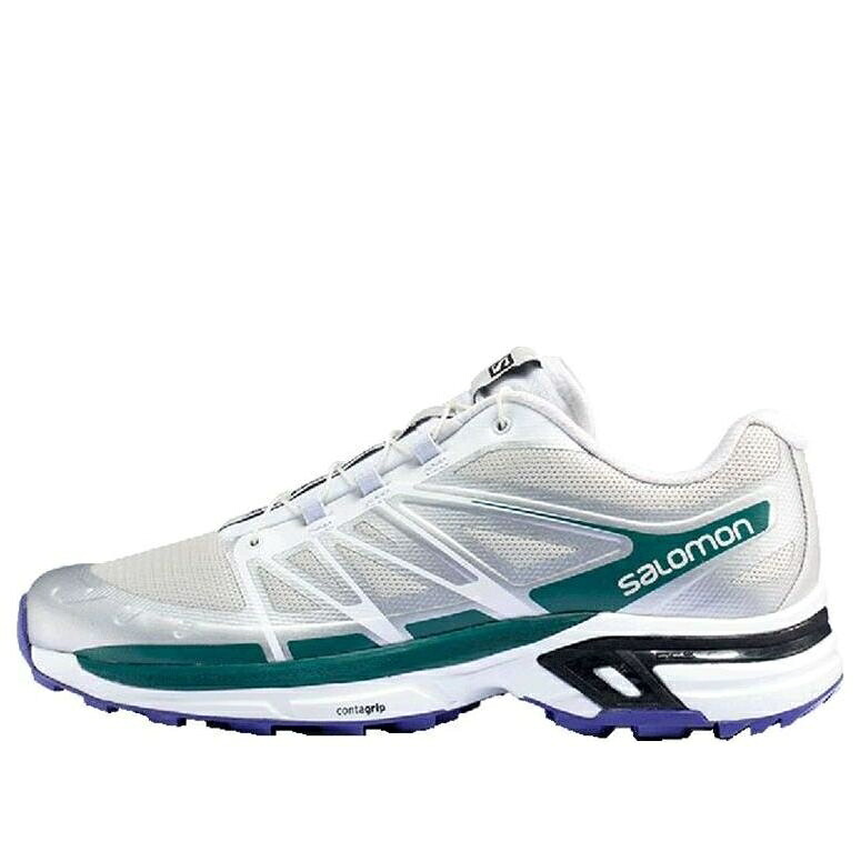 サロモン 薄墨色 薄墨色 緑 緑であること \u0027GREY GREEN\u0027 スニーカー メンズ SALOMON THEY ARE X XT-WINGS 2 413139 / GREY GREEN