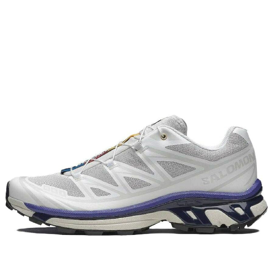 サロモン 白いこと 白いこと 薄墨色 薄墨色 紫 パープル \u0027WHITE PURPLE\u0027 スニーカー メンズ SALOMON XT-6 478203 / WHITE GREY PURPLE