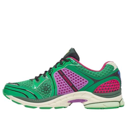 サッカニー 緑 緑であること サクラ色 \u0027SUGAR MAPLE\u0027 スニーカー メンズ SAUCONY X JAETIPS PROGRID TRIUMPH 4 S70966-4 / GREEN PINK MULTI COLOR