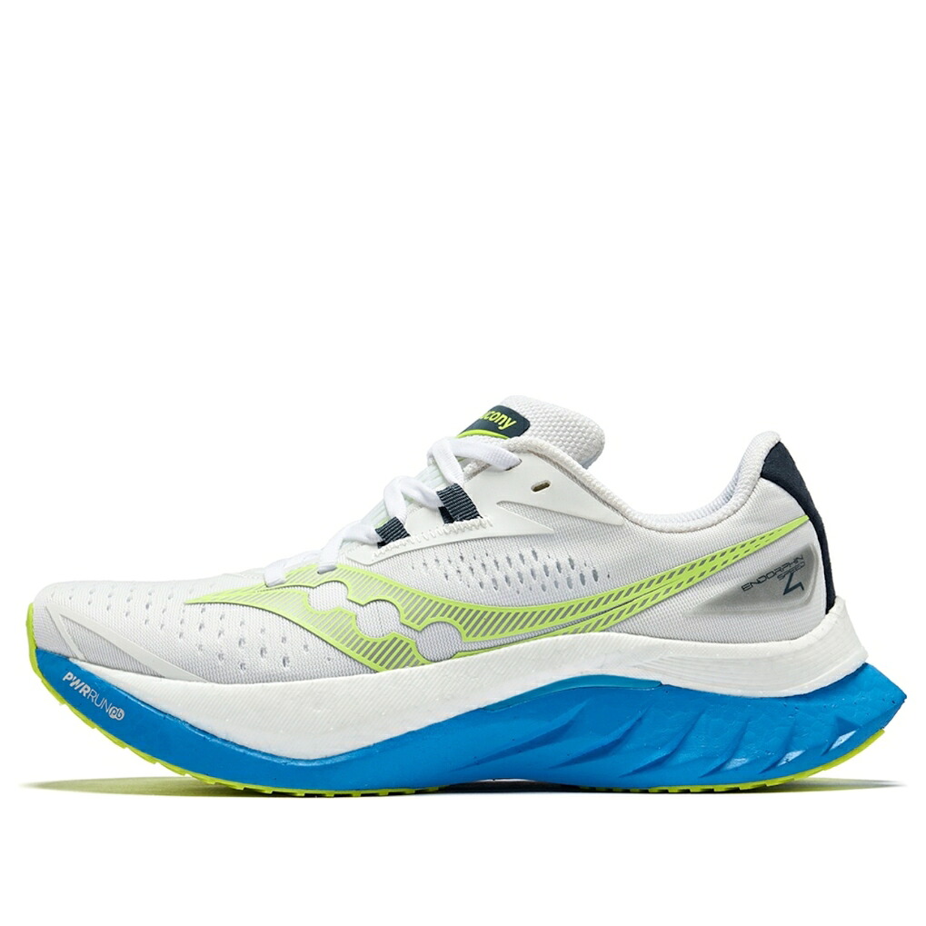 サッカニー 素早さ 白いこと 白いこと \u0027WHITE VIZIBLUE\u0027 スニーカー レディース SAUCONY (WMNS) ENDORPHIN SPEED 4 S10940-222 / WHITE VIZIBLUE