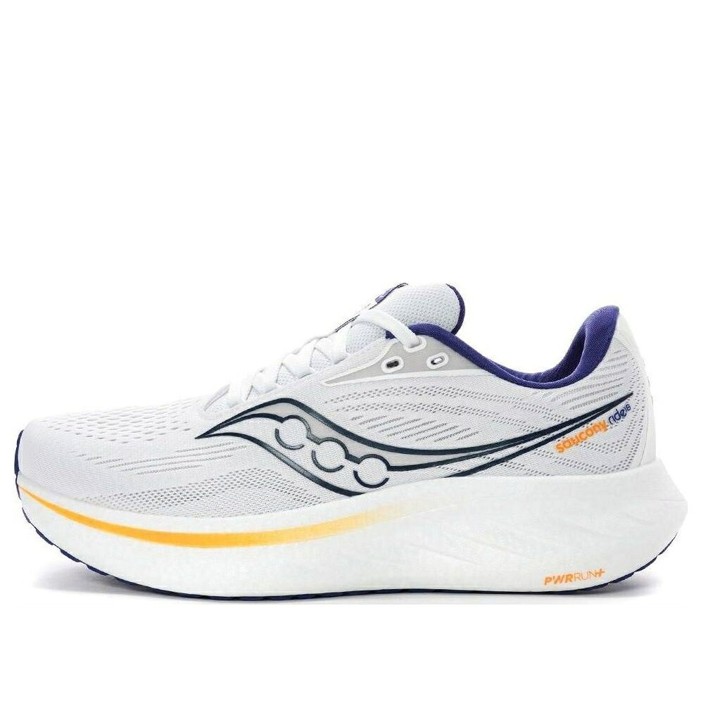 サッカニー 白いこと 白いこと \u0027WHITE AZURITE\u0027 スニーカー メンズ SAUCONY RIDE 18 S21000-164 / WHITE AZURITE