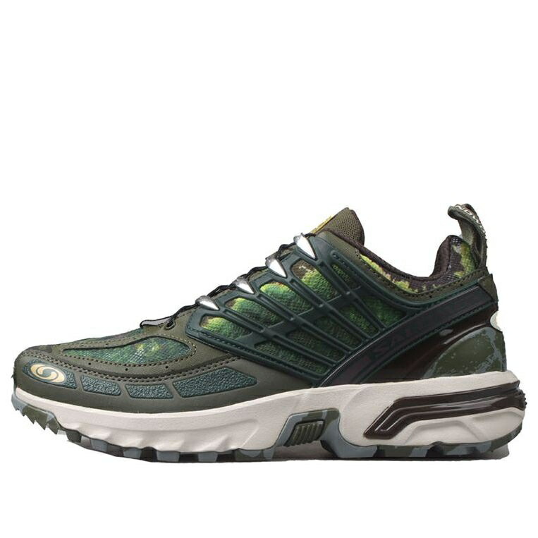 サロモン 労働者階級 オリーブ 緑 緑であること \u0027MOUNT GAOLIGONG\u0027 スニーカー メンズ SALOMON ACS PRO MOUNTAIN 473602 / OLIVE GREEN
