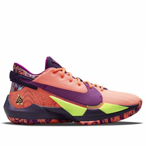 愛用 Shoes Basketball Ep 2 Nike メンズ スニーカー ズームフリーク バスケットボール ズーム ナイキ Sneakers Mango Bright Kcwq61 1