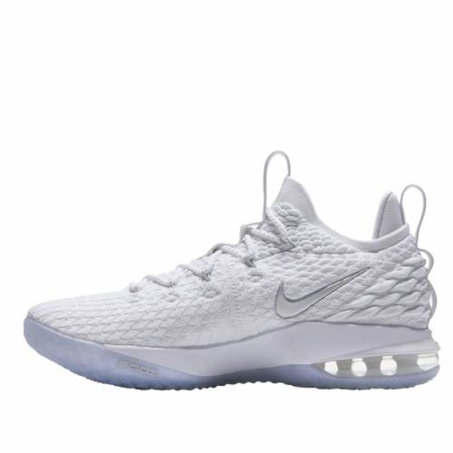 ナイキ ホワイト カジュアル ファッション White スニーカー ナイキ レブロン バスケットボール 白色 ホワイト Metallic スニーカー メンズ Nike Lebron 15 Low Basketball Shoes Sneakers White Metallic スニケス