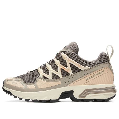 サロモン 灰色 グレー 白色 ホワイト + FALCON HAZELNUT スニーカー メンズ SALOMON ACG OG SNEAKERS SHORTBREAD 474435 / GREY TAN WHITE