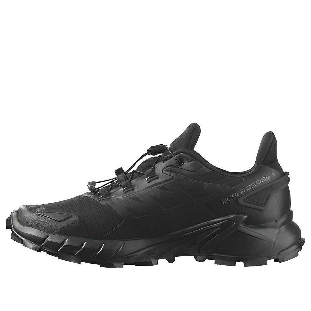 サロモン 黒いこと 黒いこと \u0027ALL BLACK\u0027 スニーカー レディース SALOMON (WMNS) SUPERCROSS 4 417339 / BLACK