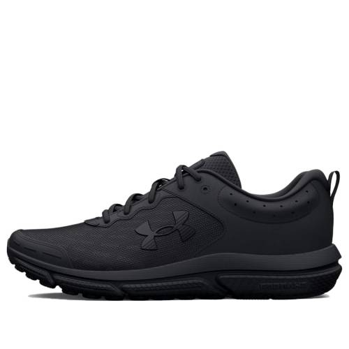 黒色 ブラック アンダーアーマー 'TRIPLE BLACK' スニーカー メンズ UNDER ARMOUR UNDER ARMOUR CHARGED ASSERT 10 4E WIDE 3026176-002 / BLACK