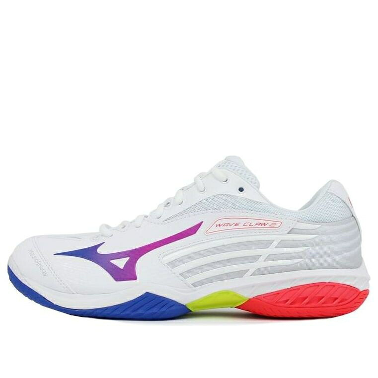 ミズノ 縮くれる ウェイブ 白いこと 白いこと \u0027WHITE\u0027 スニーカー メンズ MIZUNO WAVE CLAW II 71GA211013 / WHITE MULTI COLOR