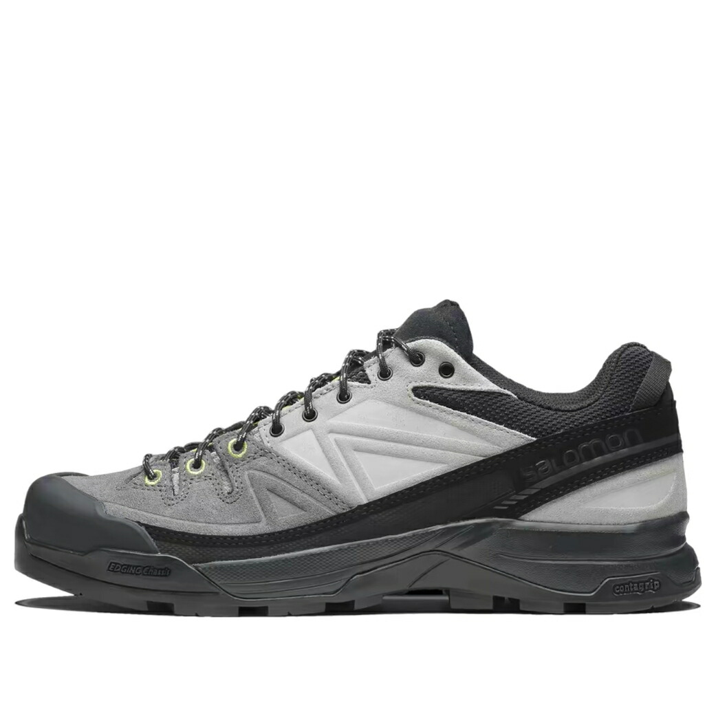 サロモン 薄墨色 薄墨色 黒いこと 黒いこと \u0027GREY BLACK\u0027 スニーカー メンズ SALOMON X THE BROKEN ARM X-ALP LTR 478058 / GREY BLACK メンズ靴-靴