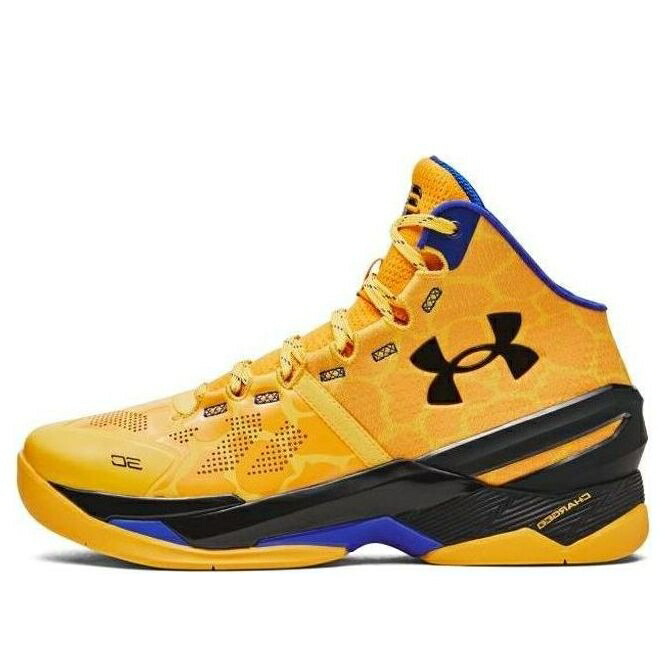 カリー ゴールド アンダーアーマー \u0027DOUBLE BANG\u0027 スニーカー メンズ UNDER ARMOUR UNDER ARMOUR CURRY 2 RETRO 3026281-700 / STEELTOWN GOLD TAXI