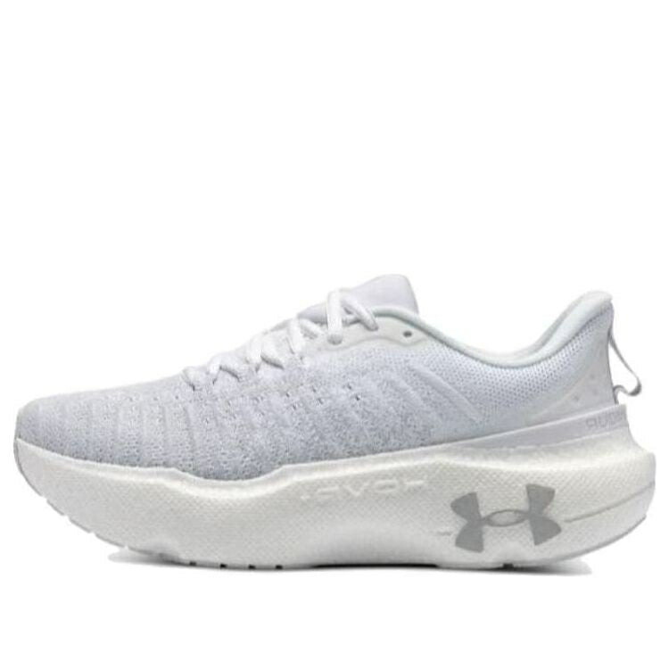エリート スニーカー 運動すること靴 薄墨色 薄墨色 白いこと 白いこと アンダーアーマー \u0027WHITE GREY\u0027 スニーカー レディース UNDER ARMOUR (WMNS) UNDER ARMOUR INFINITE ELITE RUNNING SHOES 3027199-100 / GREY WHITE