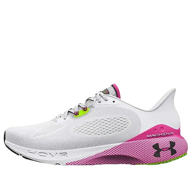 白いこと 白いこと さくら色 アンダーアーマー \u0027WHITE PINK\u0027 スニーカー レディース UNDER ARMOUR (WMNS) UNDER ARMOUR HOVR MACHINA 3 3024907-105 / WHITE PINK