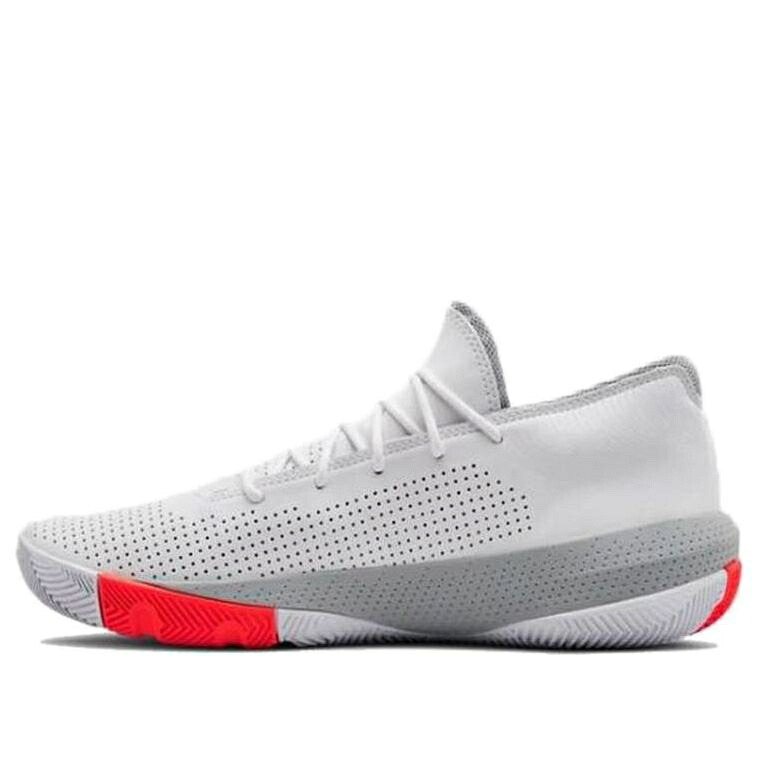 カリー 白色 ホワイト 灰色 グレー アンダーアーマー 'WHITE' スニーカー メンズ UNDER ARMOUR UNDER ARMOUR CURRY 3ZER0 3 3022048-100 / WHITE MOD GREY