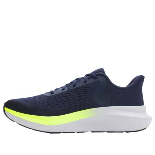 紺色 ネイビー ハイ 黄色 イエロー アンダーアーマー 'WASHED NAVY' スニーカー メンズ UNDER ARMOUR UNDER ARMOUR ROGUE 5 3028256-403 / WASHED NAVY HIGH VIS YELLOW